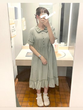 「nikeairrift」｜ ぬ  んさん（レディース・155cm）の秋コーディネート