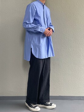 「The CLASIK（ザクラシック）のアイテム」を使った、ちーうーさん（メンズ・170cm）の秋コーディネート