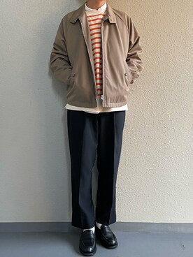 「The CLASIK（ザクラシック）のアイテム」を使った、ちーうーさん（メンズ・170cm）の冬コーディネート