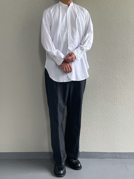 「BLAMINK（ブラミンク）のアイテム」を使った、ちーうーさん（メンズ・170cm）の秋コーディネート