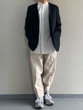 ちーうーさん（メンズ・170cm）の春コーディネート