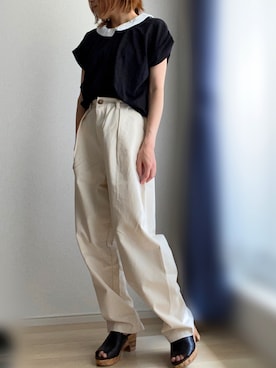 「ARROW（アロー）のアイテム」を使った、miii｡さん（レディース・148cm）の夏コーディネート