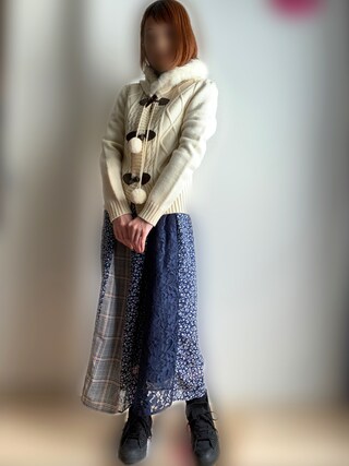 しまむら シマムラ の Disney ディズニー アナと雪の女王 裏起毛ワンピース ワンピース Wear