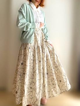 「LD prime（エルディープライム）のアイテム」を使った、miii｡さん（レディース・148cm）の春コーディネート