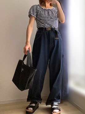 「Java（ジャバ）のアイテム」を使った、miii｡さん（レディース・148cm）の夏コーディネート