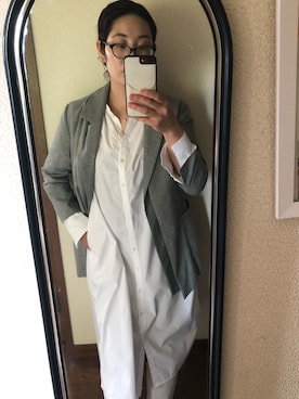 「emmi（エミ）のアイテム（その他アウター）」を使った、sakamoto0412さん（レディース・159cm）の秋コーディネート