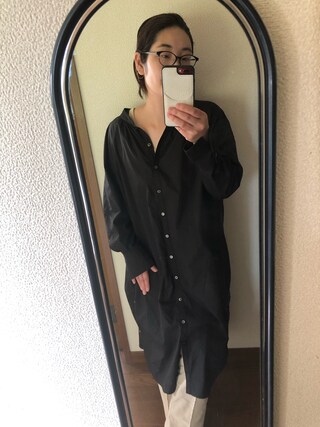 ELENDEEK(エレンディーク)の「ヘムエンブロイダリーブラウス(シャツ ...