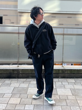 「アイテム（シューズ）」を使った、Naoto さん（メンズ・170cm・30代）の秋コーディネート