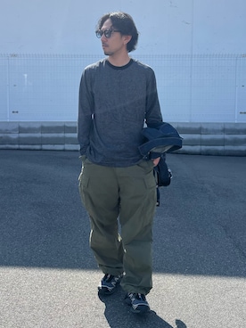 「BEAMS（ビームス）のアイテム」を使った、Naoto さん（メンズ・170cm）の夏コーディネート