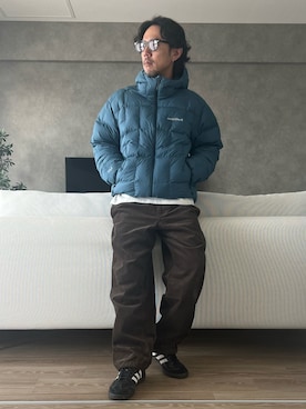 「アイテム（パンツ）」を使った、Naoto さん（メンズ・170cm・30代）の冬コーディネート
