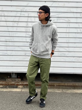 「GUコーデ」｜「アイテム（デジタル腕時計）」を使った、Naoto さん（メンズ・170cm）の秋コーディネート