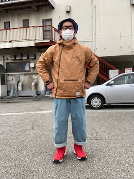 「neonsign」｜ノビ山本さん（メンズ・170cm）の春コーディネート
