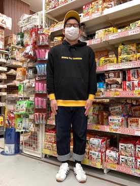 「Amazon」｜ノビ山本さん（メンズ・170cm）の秋コーディネート