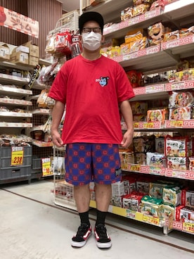 「BEDWIN & THE HEARTBREAKERS」｜ノビ山本さん（メンズ・170cm）の夏コーディネート