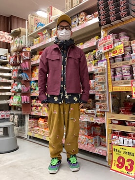 「MXMXM」｜ノビ山本さん（メンズ・170cm）の冬コーディネート