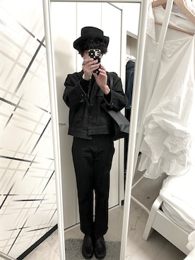 「BEAMS LIGHTS」｜「アイテム（ジャケット/アウター）」を使った、藤枝蘭丸さん（メンズ・175cm）の秋コーディネート