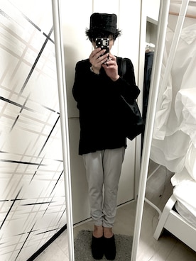 「Ungrid（アングリッド）のアイテム」を使った、藤枝蘭丸さん（メンズ・175cm）の夏コーディネート