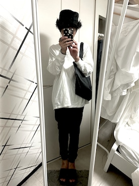 「Ungrid（アングリッド）のアイテム」を使った、藤枝蘭丸さん（メンズ・175cm）の夏コーディネート