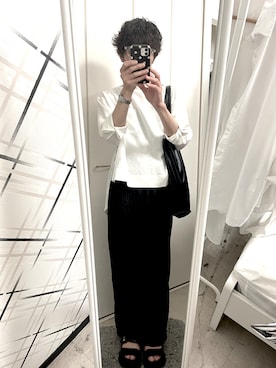 「moussy」｜「アイテム（その他）」を使った、藤枝蘭丸さん（メンズ・175cm）の夏コーディネート