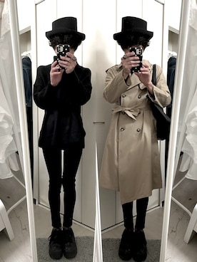 「MOUSSY（マウジー）のアイテム（ジャケット/アウター）」を使った、藤枝蘭丸さん（メンズ・175cm）の秋コーディネート
