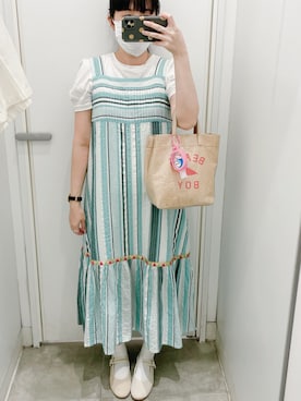 えんさん（レディース・158cm）の夏コーディネート