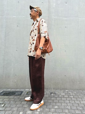 　　好き好きシャーツさん（メンズ・175cm・50代）の秋コーディネート