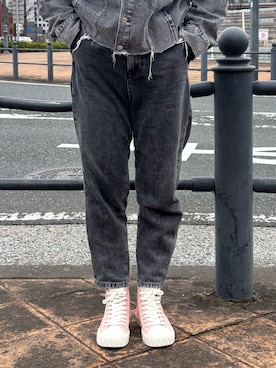 「PALLADIUM（パラディウム）のアイテム」を使った、S-Rushさん（メンズ・161cm）の春コーディネート