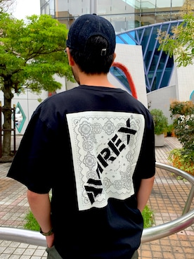 「AVIREX（アヴィレックス）のアイテム（腕時計）」を使った、Urusidairaさん（メンズ・168cm）の夏コーディネート