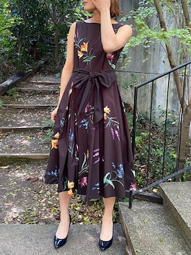 「Audie a Muses（オーディアミューズ）のアイテム」を使った、eikoさん（レディース・167cm）の冬コーディネート