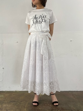 「Audie a Muses（オーディアミューズ）のアイテム」を使った、eikoさん（レディース・167cm）の春コーディネート