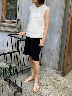 「Audie a Muses（オーディアミューズ）のアイテム」を使った、eikoさん（レディース・167cm）の春コーディネート