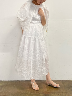 「Audie a Muses（オーディアミューズ）のアイテム」を使った、eikoさん（レディース・167cm）の春コーディネート