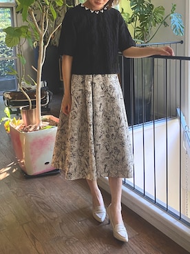 「Audie a Muses（オーディアミューズ）のアイテム」を使った、eikoさん（レディース・167cm）の冬コーディネート