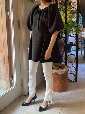 「Audie a Muses（オーディアミューズ）のアイテム」を使った、eikoさん（レディース・167cm）の春コーディネート