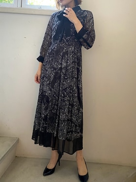 「Audie a Muses（オーディアミューズ）のアイテム」を使った、eikoさん（レディース・167cm）の冬コーディネート