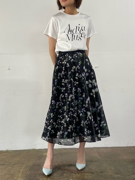 「Audie a Muses（オーディアミューズ）のアイテム」を使った、eikoさん（レディース・167cm）の春コーディネート