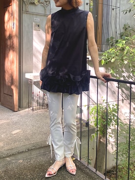 「Audie a Muses（オーディアミューズ）のアイテム」を使った、eikoさん（レディース・167cm）の冬コーディネート