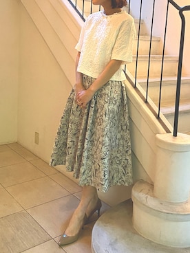 「Audie a Muses（オーディアミューズ）のアイテム」を使った、eikoさん（レディース・167cm）の冬コーディネート