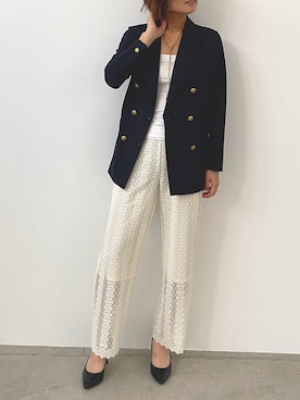 「Audie a Muses（オーディアミューズ）のアイテム」を使った、eikoさん（レディース・167cm）の冬コーディネート