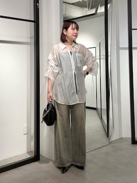 YU さん(レディース・159cm)の夏コーディネート