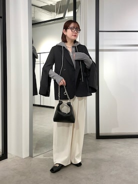 YU さん（レディース・159cm）の春コーディネート