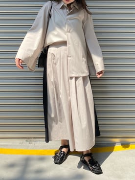 「エトセンス」｜YU さん（レディース・159cm）の夏コーディネート