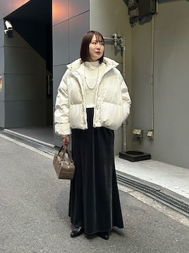 YU さん(レディース・159cm)の冬コーディネート