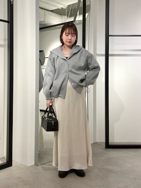 YU さん（レディース・159cm）の冬コーディネート