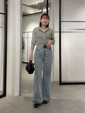 「Lui's（ルイス）のアイテム（シューズ）」を使った、YU さん（レディース・159cm）の春コーディネート