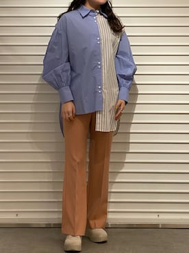 YU さん（レディース・159cm）の春コーディネート