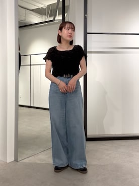 YU さん（レディース・159cm）の夏コーディネート