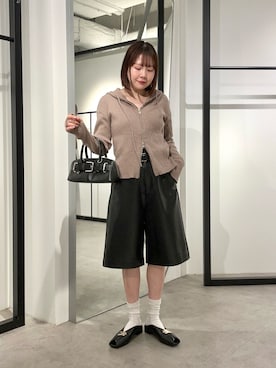 「パンプス 黒」｜YU さん（レディース・159cm）の春コーディネート