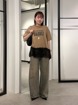 YU さん(レディース・159cm)の夏コーディネート