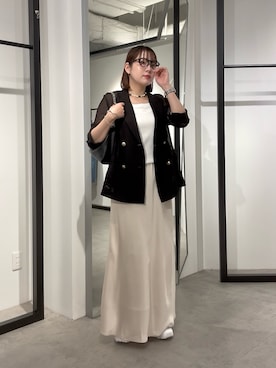YU さん(レディース・159cm)の夏コーディネート